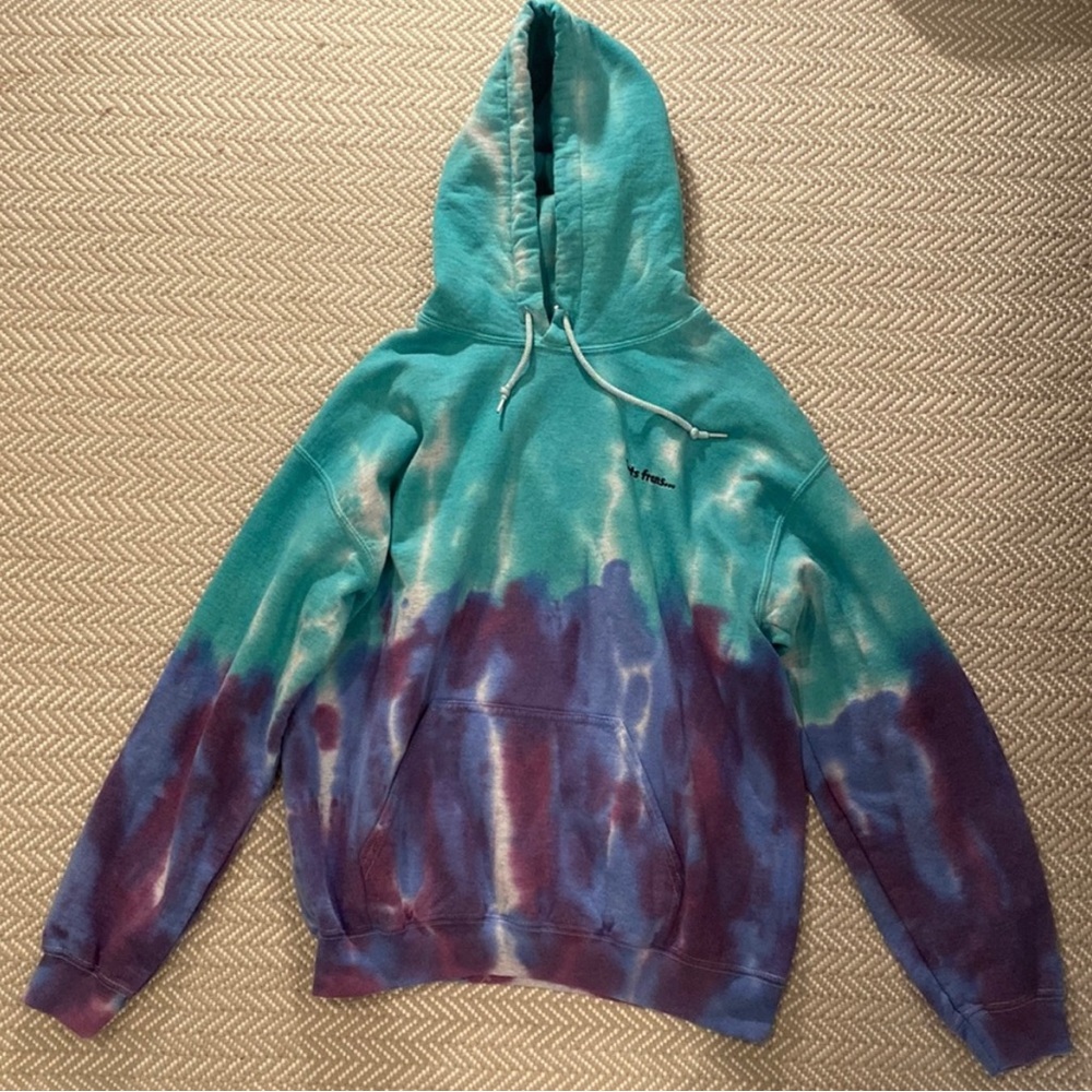 Urban Outfitters iets frans oversized tie dye hoodie